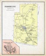 Brookline, Brookline Town, New Hampshire State Atlas 1892